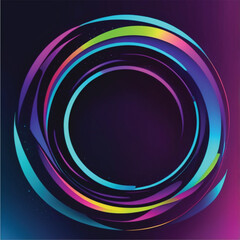 Colorful background with designed elegant abstraction. Vector illustration.