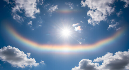 空を彩る環水平アークの奇跡