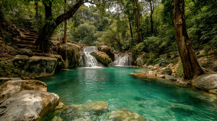 waterfall in the forest