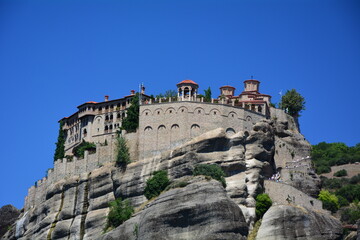 castle in the mountains