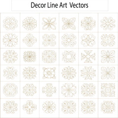 Home Decor Collection, Interior Design and Aesthetic Decoration Elements