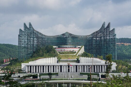 a new state palace was built in the capital of the Nusantara, East Kalimantan