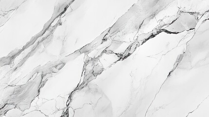 White marble texture with black veins, abstract background for construction, design