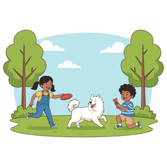 Happy Moments with Puppy