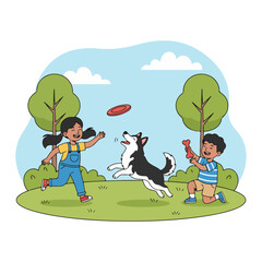 Children and Pet Fun