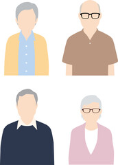 人物シルエット㉖