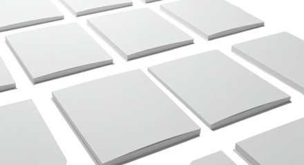 White square ceramic tiles arranged in a staggered pattern on a black background, perfect for design and construction projects