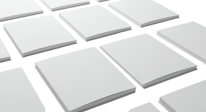 White square ceramic tiles arranged in a staggered pattern on a black background, perfect for design and construction projects