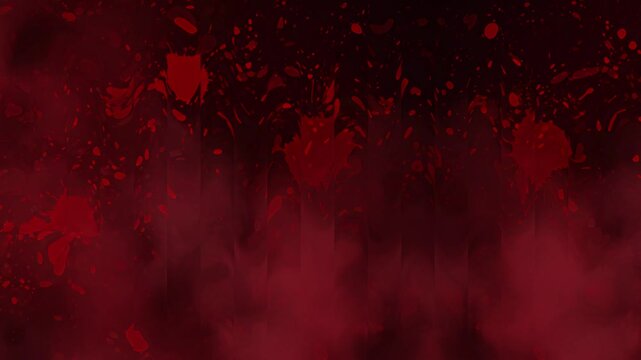 Abstract Red Blood Splatter Grunge Texture Background