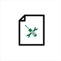Tools Generic Color Lineal Vector Illustration