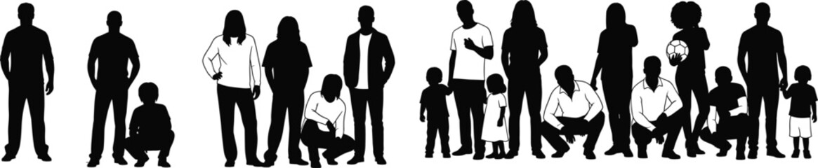 Human evolution stages illustration showing transformation from ape to modern intelligent man holding spears, anthropology science history vector design concept.