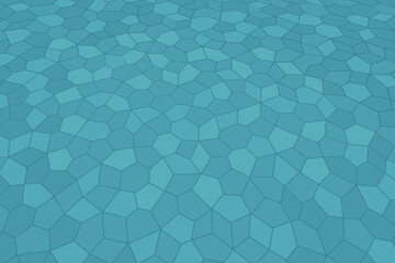 Quasicrystal infinity infinite pentagons hexagons into abstract illustration interlocking vector field tiling