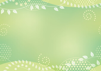 Seamless Abstract Springtime Background With Text Space, Vector Illustration. Horizontally Repeatable.