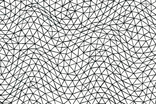 Forming tessellations illustration triangle entire seamless vector crystalline modular wave triangles canvas