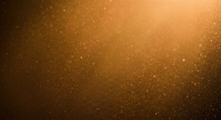Obraz premium Golden dust particles illuminated by a warm light source, creating a magical and ethereal atmosphere.