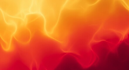 "Vibrant Orange and Red Energy Flow Abstract Background for Modern Digital Design | AI Generated"