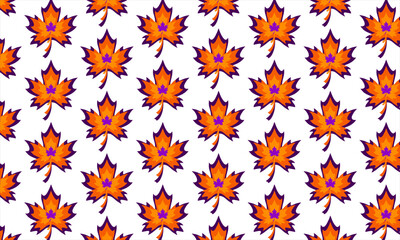 autumn leaf pattern design