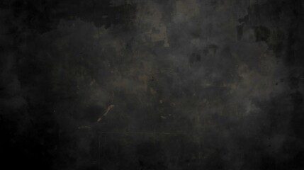 Obraz premium Grungy Dark Wall Texture Featuring Black, Gray, and Brown Tones with Distressed Surface