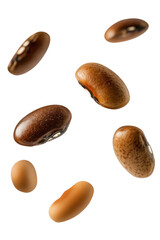 PNG Beans background floating white.
