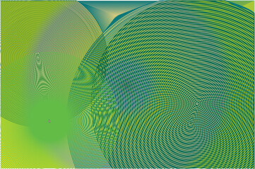 illustration background Redial 3D Drawing