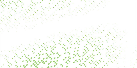 Light Green vector modern geometrical circle abstract background. Dotted texture template. Modern Geometric pattern in halftone style with gradient.