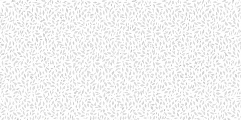 Subtle light gray leaf pattern on a white background seamless texture for design and decoration