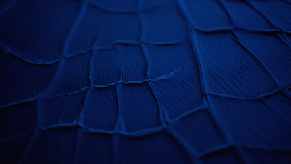 Deepening abstract texture with intricate dark blue patterns evoking a sense of mystery and sophistication for design backgrounds