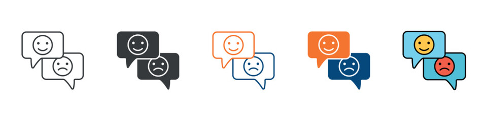 Feedback Icon Set Multiple Style Collection 
