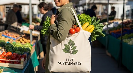 shopping in the supermarket