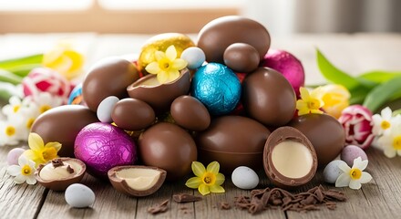 chocolate easter eggs
