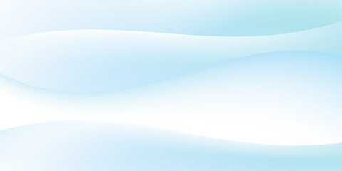抽象的な水色の背景　穏やかなウェーブ