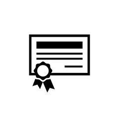 Certificate award business employee icon sign symbol design vector