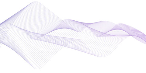 Dynamic minimal smoke  flow sound line. Abstract glowing white blend line smooth flow soundwave curve energy gradient vector futuristic digital outline line science design.	