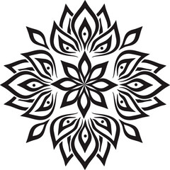 abstract floral ornament