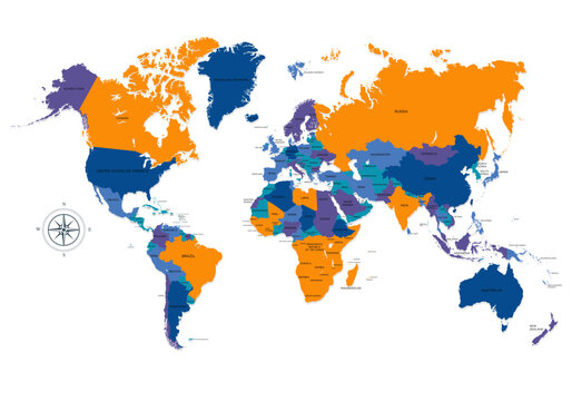 Adobe Illustrator America Mapu Graphic Templates 2025 - 2026