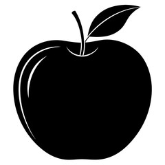 vector illustration of an apple