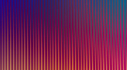 Abstract background with vertical ribbed texture in gradient colors