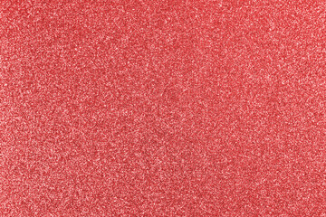 Fototapeta premium Festive Sparkling Red Glitter Background - Holidays and Glamour