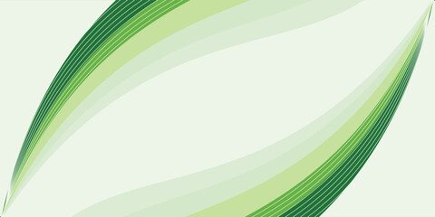 Aesthetic soft and smooth abstract background with gentle green wavy shapes. It evokes a sense of nature, freshness, and organic flow, perfect for eco-friendly themes, health and wellness promotions © aril