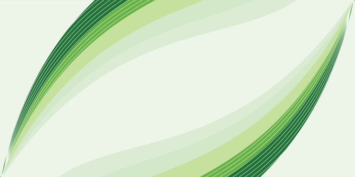 Aesthetic soft and smooth abstract background with gentle green wavy shapes. It evokes a sense of nature, freshness, and organic flow, perfect for eco-friendly themes, health and wellness promotions
