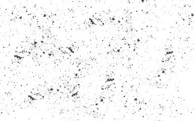 Vector grunge texture. Abstract background, old concrete wall.Black powder isolated on transparent background.