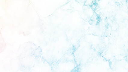 Abstract design with dynamic blue and white marble textures.