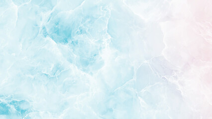 colorfull blue ink marble texture background