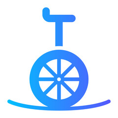 monocycle gradient icon © afif