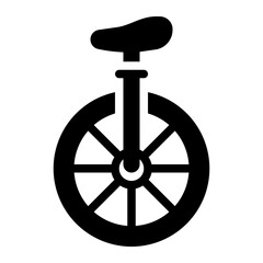 unycicle glyph icon © afif