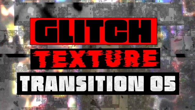 Glitch Texture Transition 05