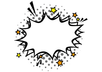 アメコミ風の吹き出し2