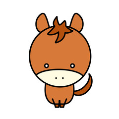 かわいいポップな十二支アイコン