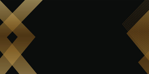 Black and Gold Award Background. Modern Luxury and Premium Design Template. Beautiful Wedding Template. Celebrating Graphics for Birthday and Event occasion. Royal Looking Creative Design Pattern.