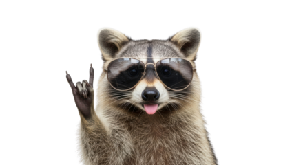 Curious Raccoon Holding a Rock: A close-up view of a charming raccoon holding a rock in its paw, displaying intelligence and curiosity with its expressive eyes and endearing pose.